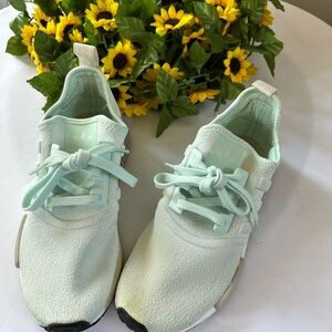 adidas Mint-Teal Knit Casual Sneakers